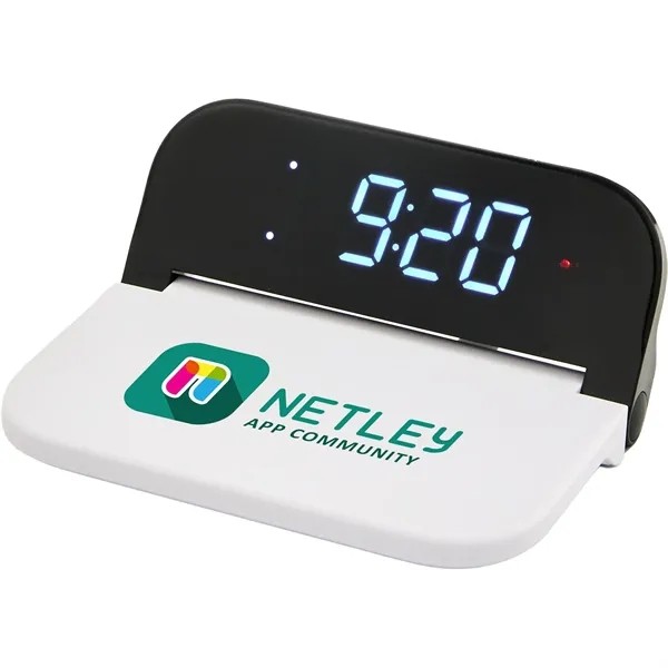 Digital Power Clock 15W Wireless Charger for