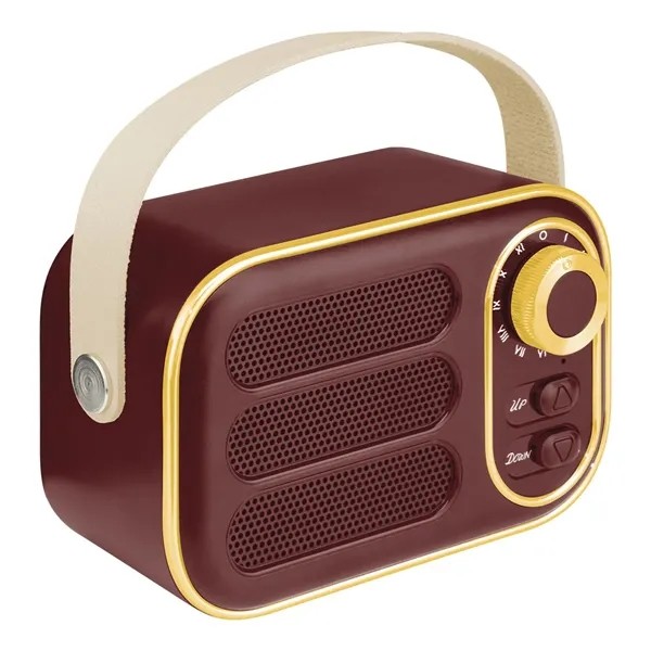 AWS Retro Boom FM Radio & Wireless Speaker for
