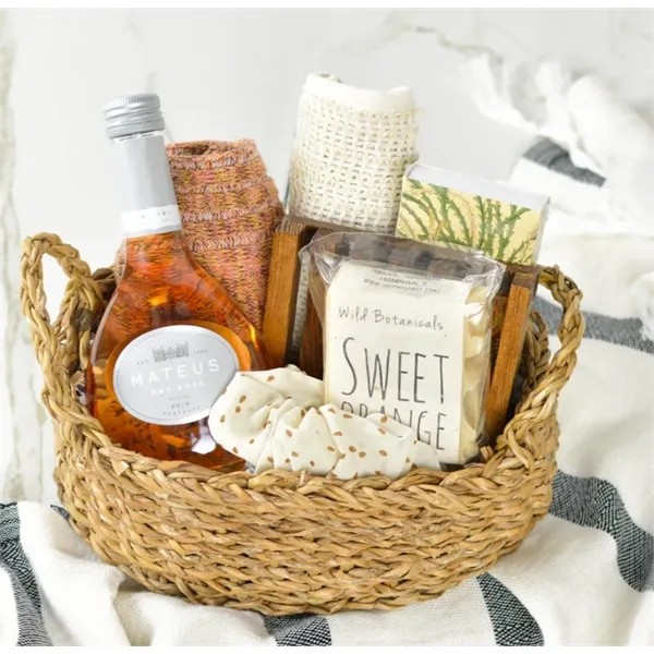 Rose Wine Gift Set for