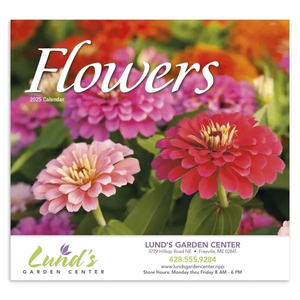 Good Value™ Flowers - Stapled Calendar for