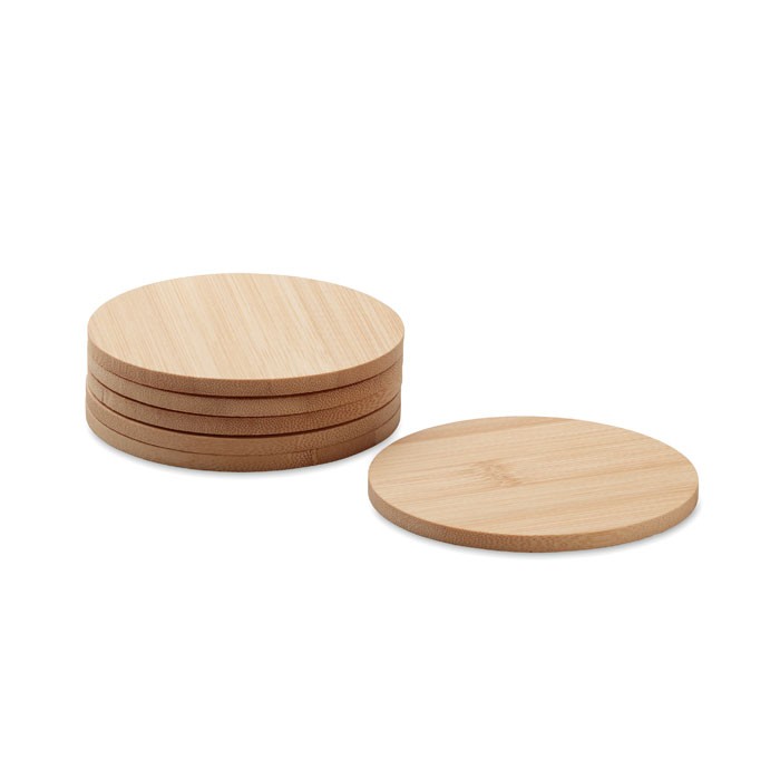 Bamboo Coasters for