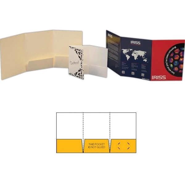 Mini Tri-Panel Folder for