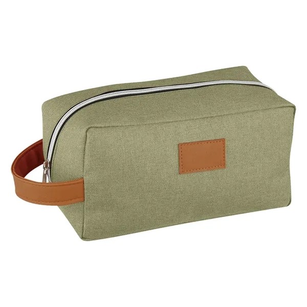 Heathered Recycled Toiletry Bag for