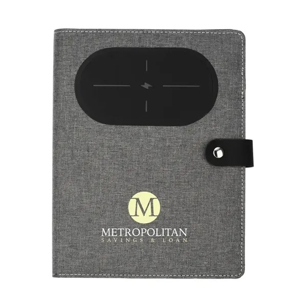 Navigate Notebook w/ Wireless Phone Charger for