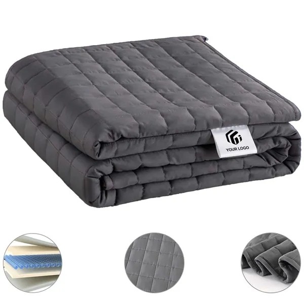Camping home portable sleep breathable weighted blanket for