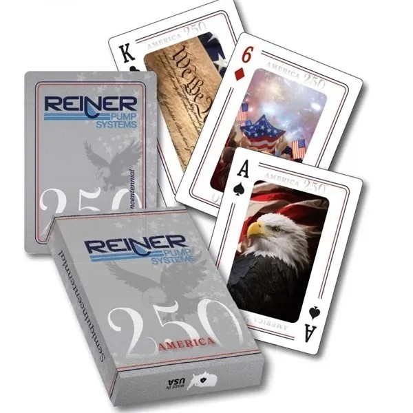 America's 250th Semiquincentennial Playing Card Deck for