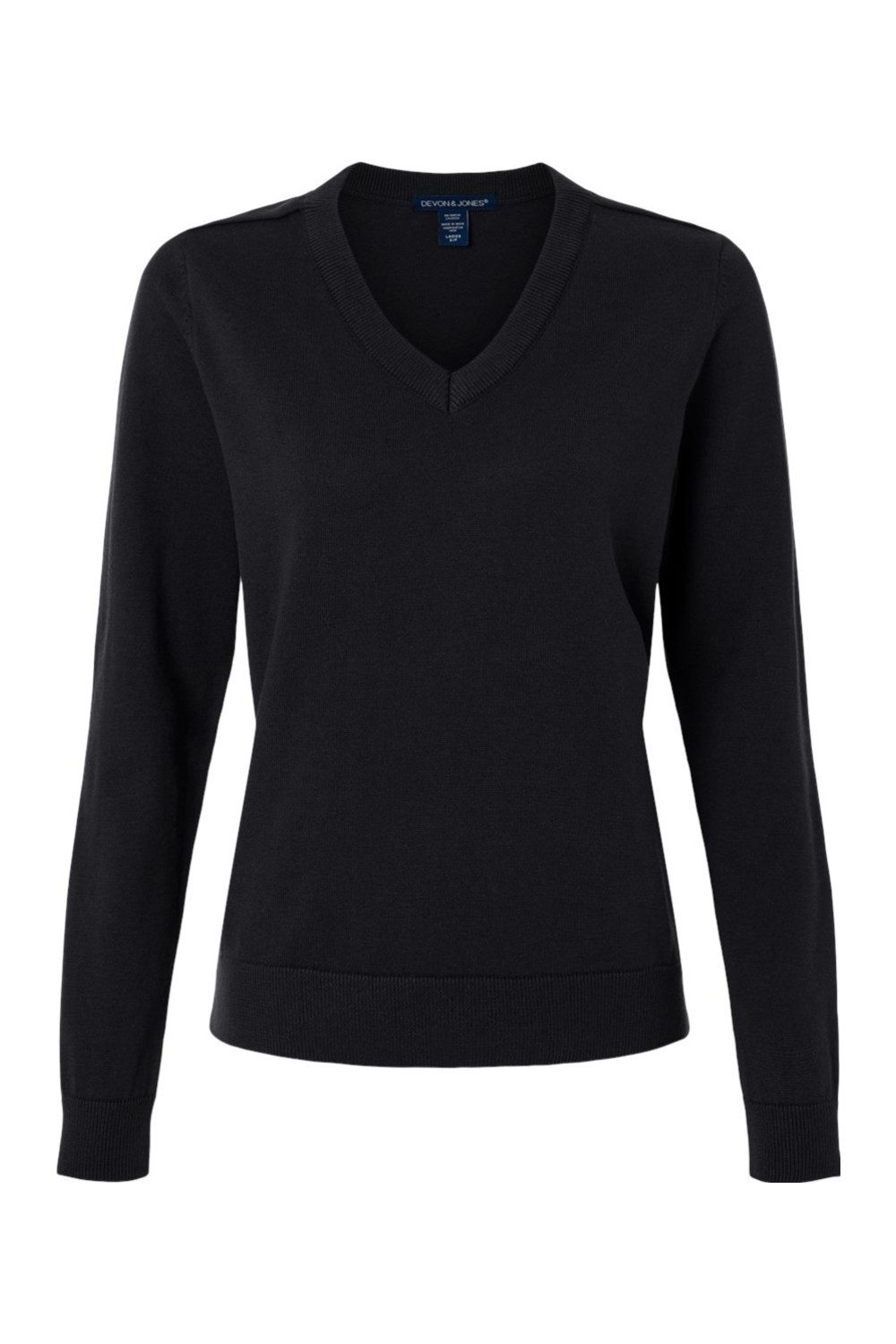 Devon & Jones Women's New Classics V-Neck Sweater for