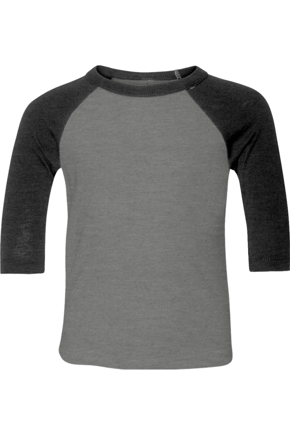 BELLA + CANVAS Toddler Three-Quarter Sleeve Baseball Tee for