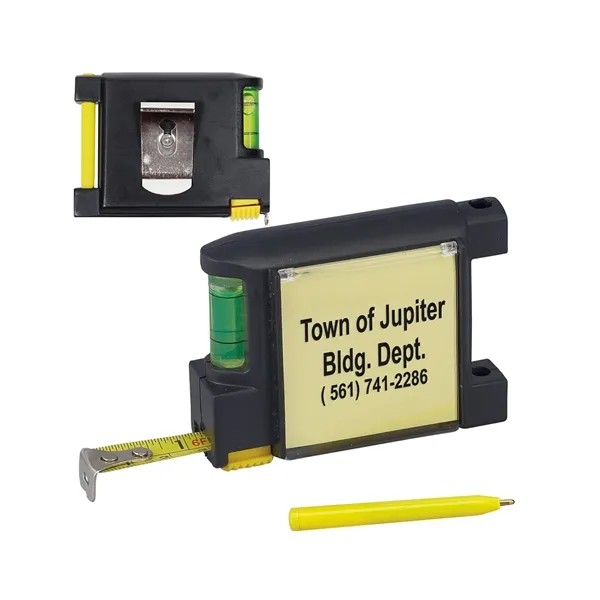 Level Notepad Tape Measure for