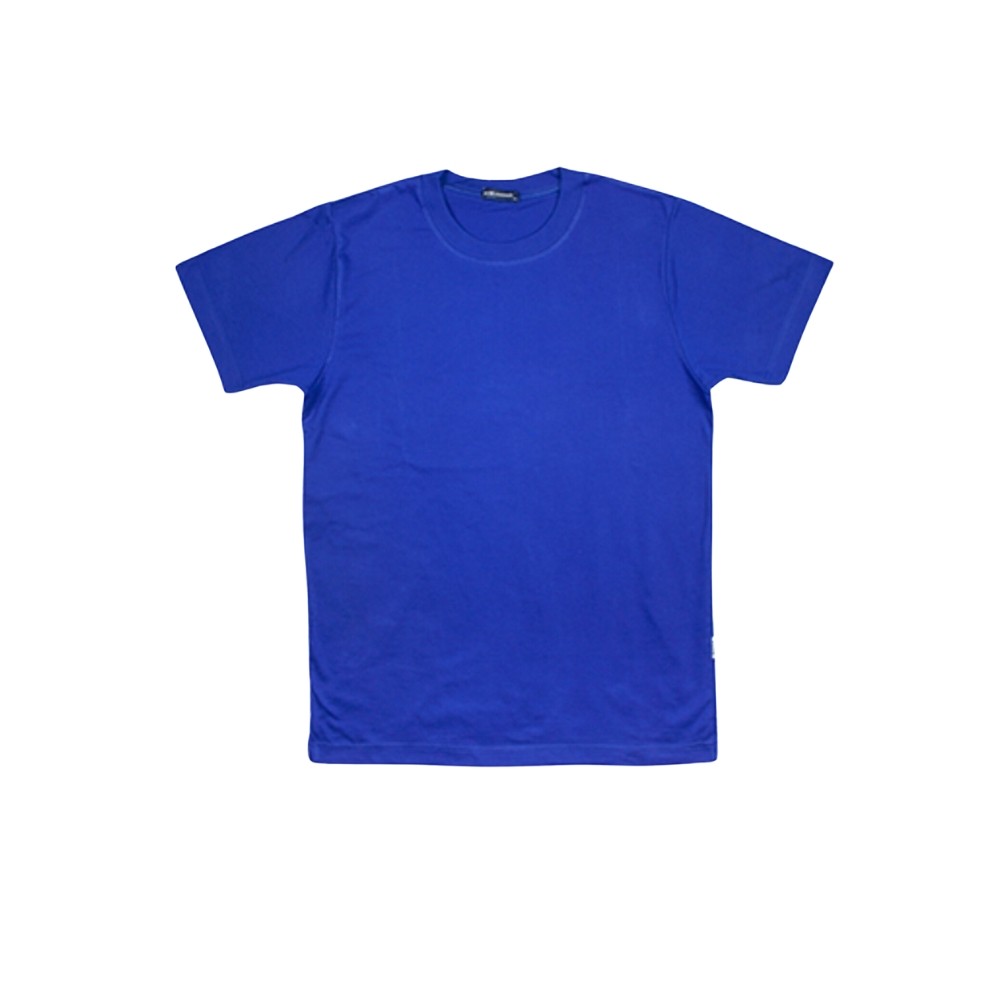 Blue Corner Round Neck Kids Shirt for