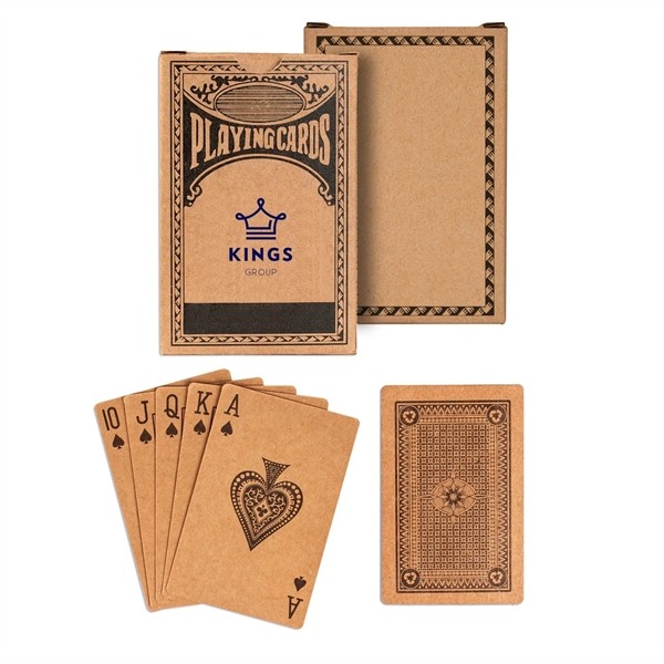 Kraft Playing Cards for