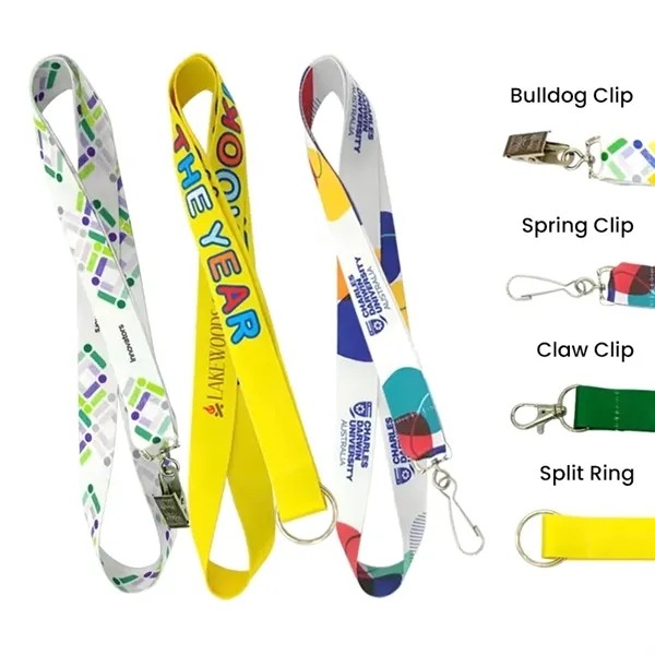 4CP Polyester Lanyard (Overseas Express) for