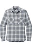 Grey/ Cream Open Plaid