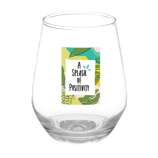 Perfected 12 oz. Silicia Stemless Wine Glass for