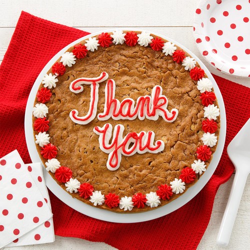 Thank You Cookie Cake (16 inch) for