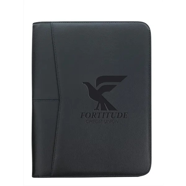 Arrow Zippered Padfolio for