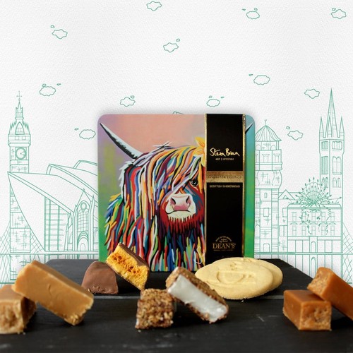 Iconic - Themed Shortbread Gift Tin for
