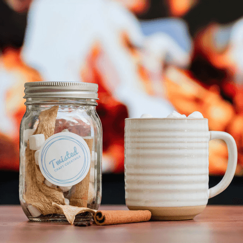 Winter Warmup Cocktail Jar (16 oz) for