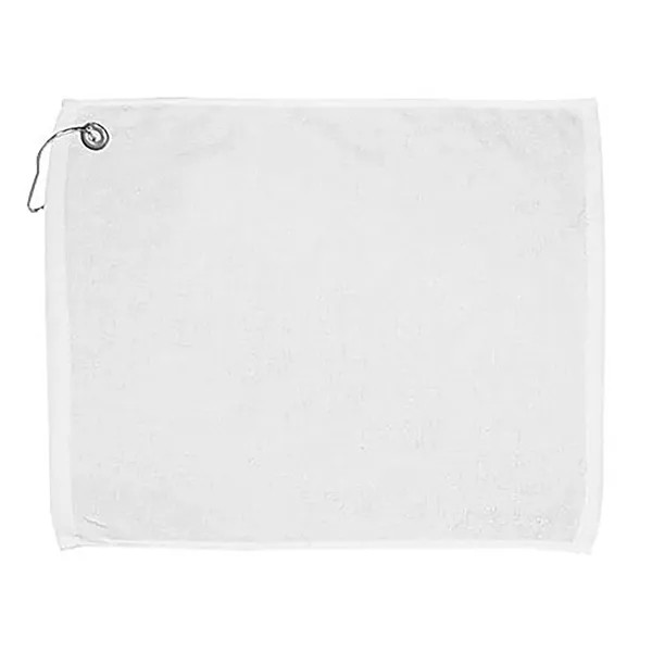 LIBERTY BAGS Carmel Towels Golf Towel with Grommet and Hook for