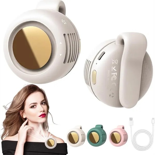 Mini Bladeless Clip-On Fans for