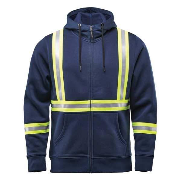 Men's Omega Reflective Zip Hoody for