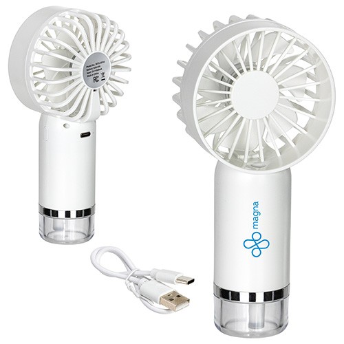 Best Buddy Tools ® Spritz Handheld Rechargeable Misting Fan for