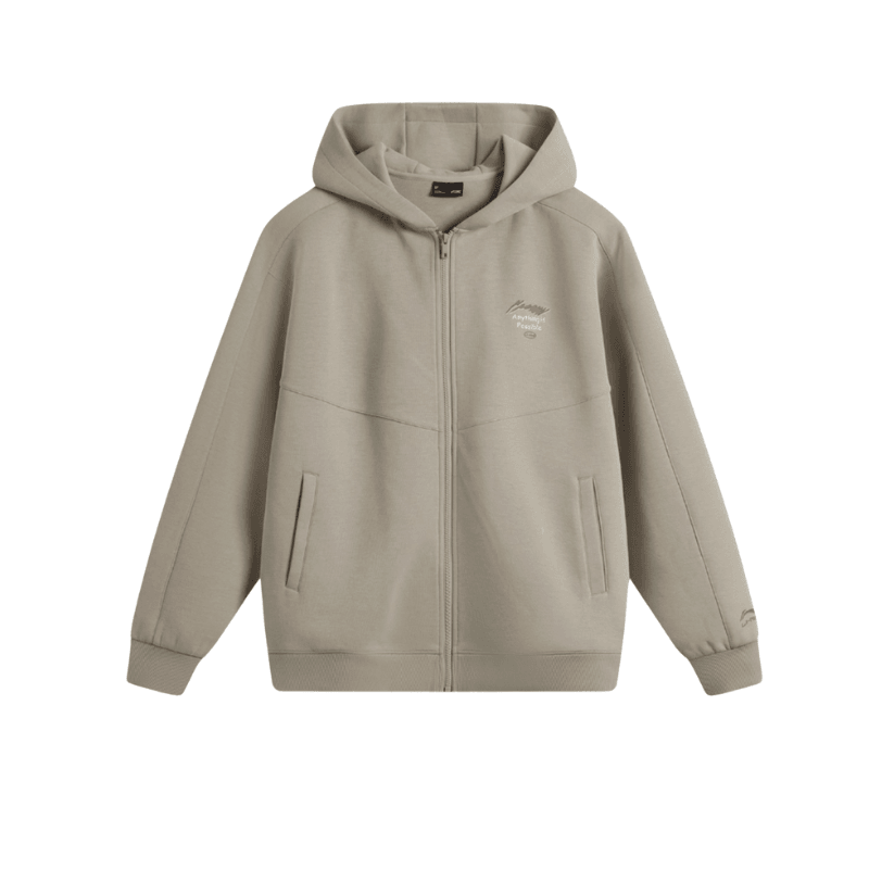 Li-Ning Men's Hooded Zip Sweatshirt for