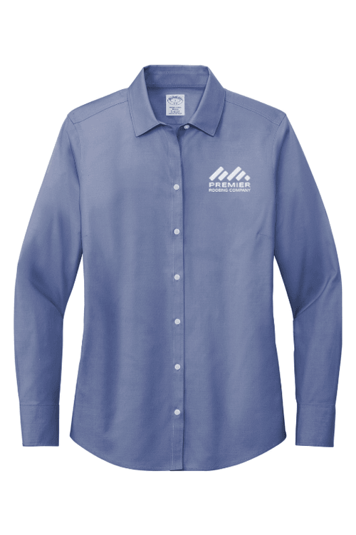 Brooks Brothers Women's Wrinkle-Free Stretch Pinpoint Shirt for