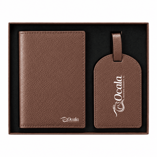 Passport Holder | Luggage Tag  (Travel Essentials Bundle) for