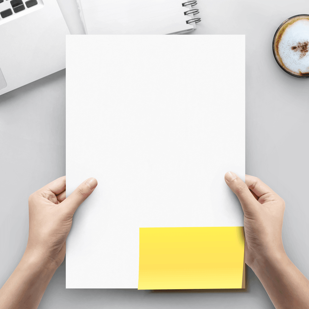 Custom Sticky Note Pad for
