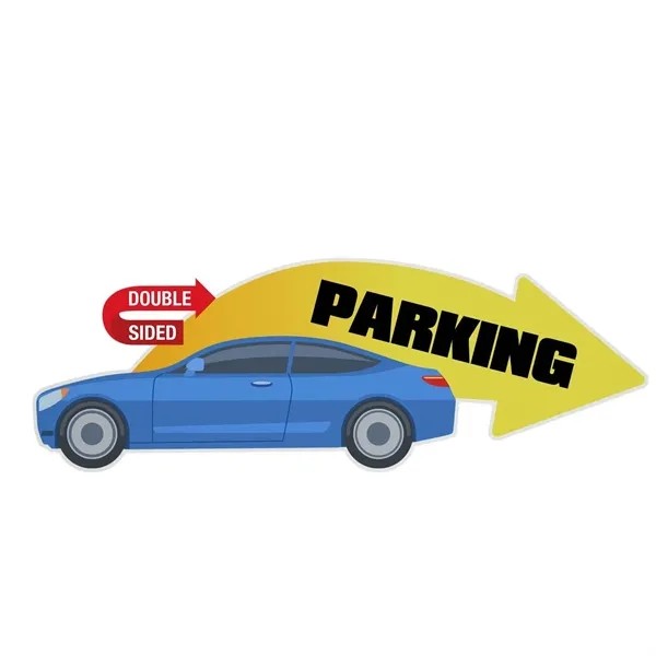 36" x 24" Custom Cut Corrugated Plastic Sign (Double-Sided) for