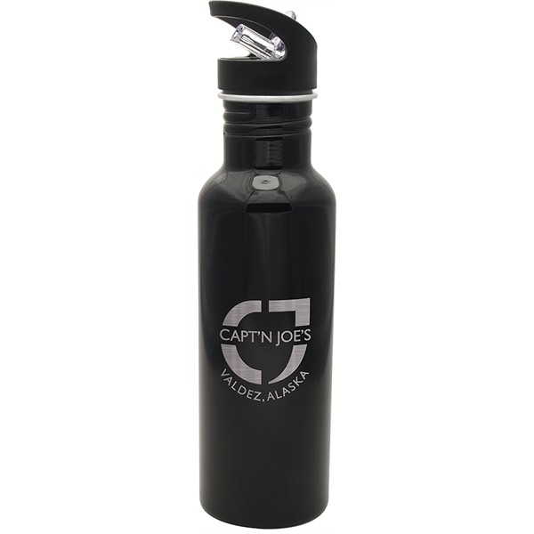Aluminum Hiker Collection Water Bottle - Laser Etched for