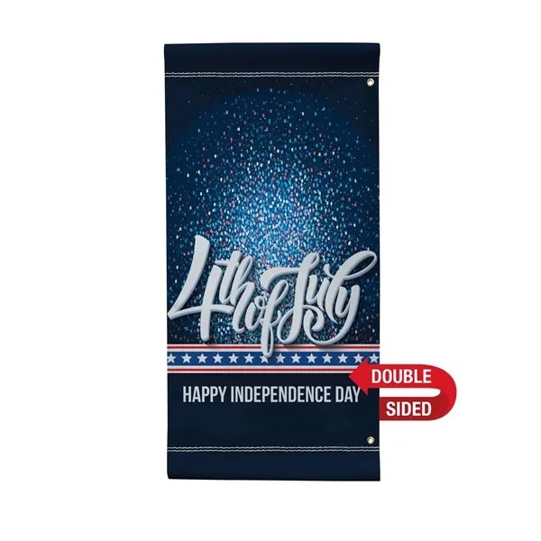24" x 48" Vinyl Boulevard Banner Double-Sided for