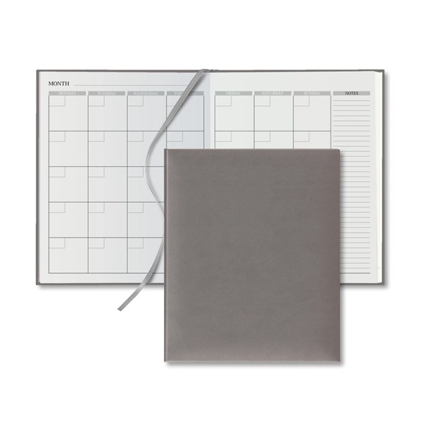 Tucson Grande Desk White Page Perpetual Monthly Diary for