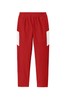 Deep Red/ White