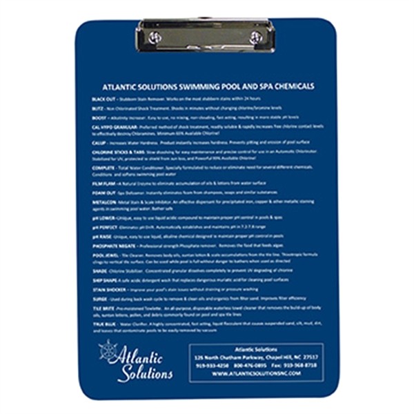 Crestwood Letter Size Clipboard with Wire Clip for