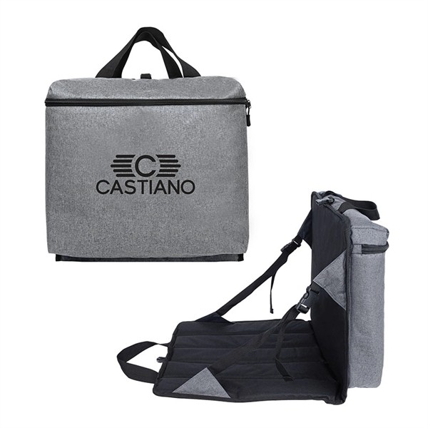 Montgomery Stadium Cooler Seat Backpack for