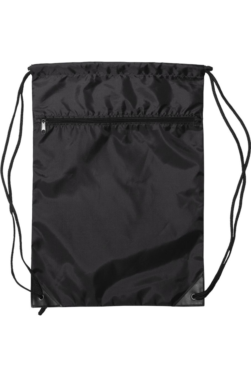 Liberty Bags Zippered Drawstring Backpack for