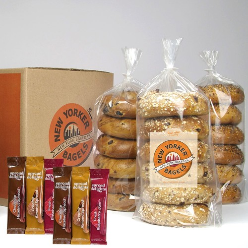3 Dozen NYC Bagels + Spreads for