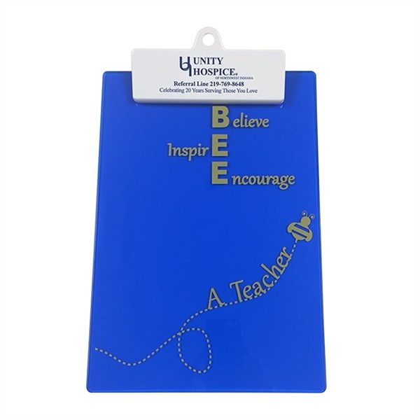 Dolton Letter Size Clipboard with Rectangle Clip for