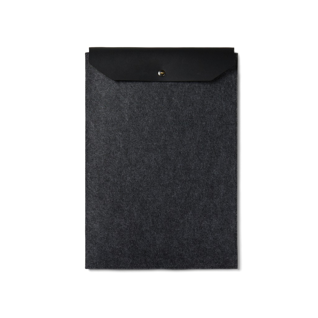 VINGA deluxe Albon GRS recycled felt 17" laptop sleeve for