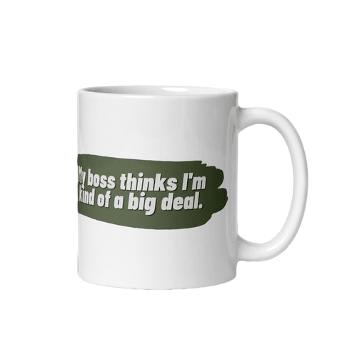 White Glossy Mug for