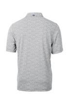 Cutter & Buck Virtue Recycled Botanical Print Featherlight Pique Mens Polo