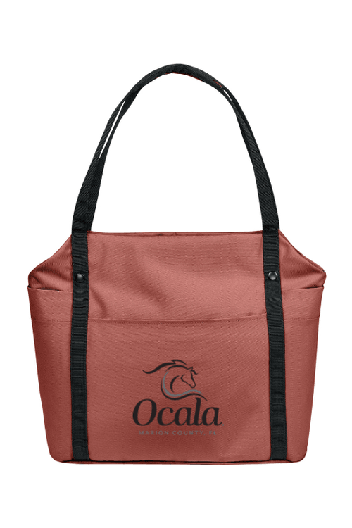 Port Authority Matte Oxford Tote for
