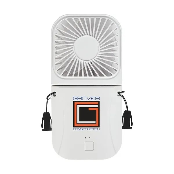 Breezy Rechargeable Multi-Use Hand Fan for