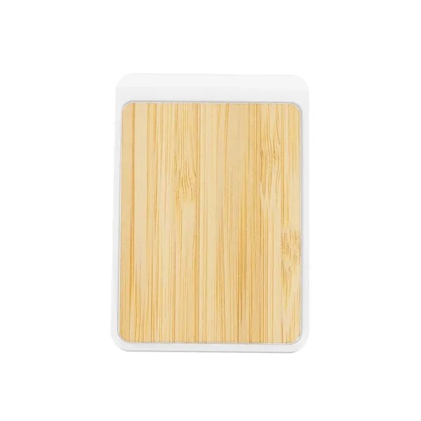 MAGNETIC CLIP WITH BAMBOO ACCENT for