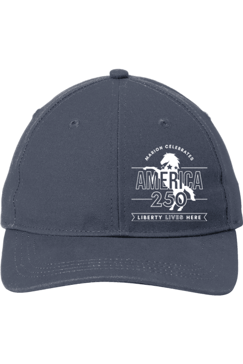 Port Authority Leather Strap Cap for
