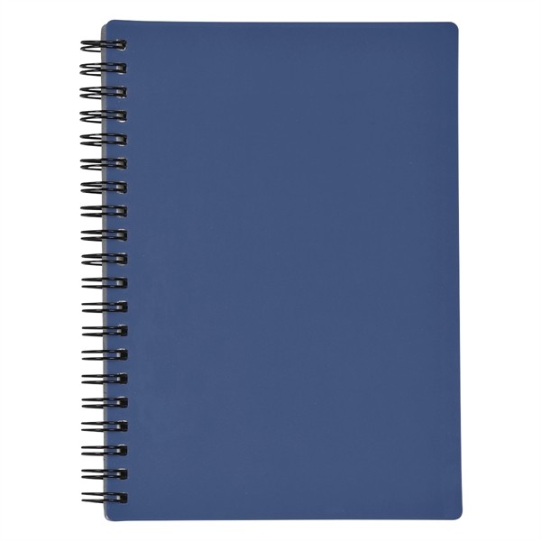 RUBBERY SPIRAL NOTEBOOK for