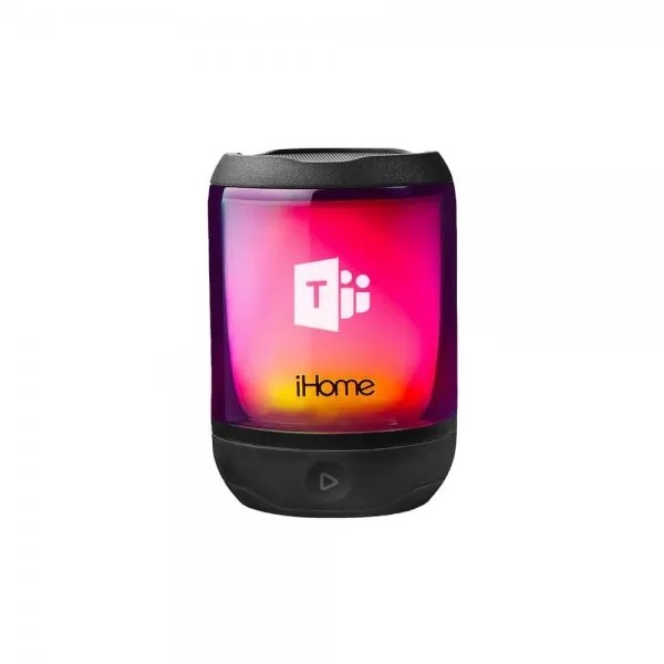 iHome PlayGlow Mini Waterproof Bluetooth Speaker with Color for