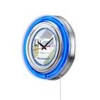 15" Double-Ring Neon Wall Clock